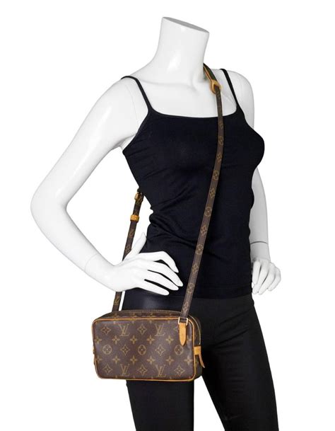 louis vuitton marly bandouliere crossbody bag|Authenticated Louis Vuitton Marly Bandouliere Crossbody .